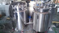 Gelatin nabati 3 lapis Tangki Pencampur Stainless Steel Vakum / Kontrol Suhu PID