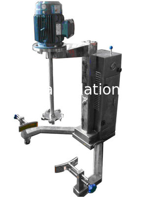 Gelatin Color Mixer Gelatin Filling Softgel Melting Tank Dengan Sistem Pengangkat Hidraulik