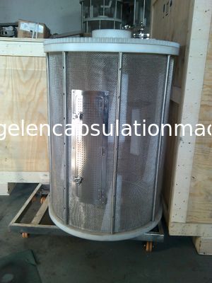 SS304 Softgel Enkapsulasi Produksi Mesin Pengering Tumble