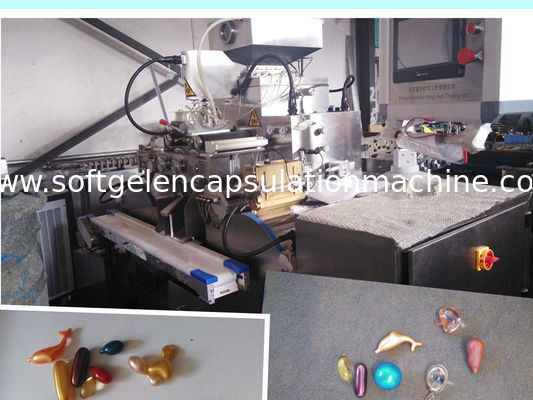 Mesin Enkapsulasi Softgel Gelatin Sayuran Untuk 50000 - 70000 Kapsul / H