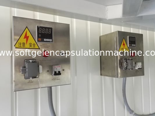304/316 SUS Stirring Gelatin Melting Tank dengan alat pengukur / tekanan