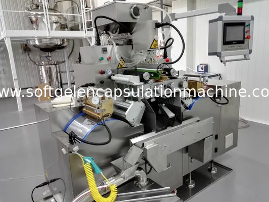 Mesin Pembuat Kapsul Lembut Stainless Steel Mengisi Minyak Ikan, Madu Lebah, Vitamin E
