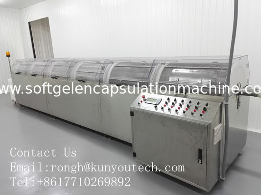 Mesin Enkapsulasi Kunyou Softgel Untuk Penggunaan Farmasi Dan Paintball Dengan PLC