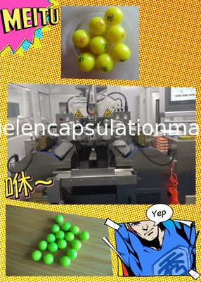 Cetakan Kapsul / Softgel Die Roll Dengan baji injeksi Al Untuk Membuat paintball