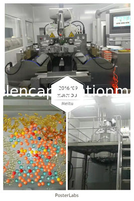 Mesin Enkapsulasi Paintball 50 / 60HZ Kustom Dengan Kontrol PID