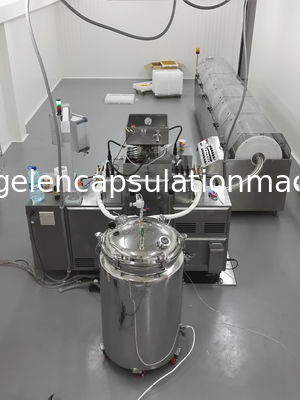 600L Gelatin Reactor Tiga Lapisan Pemanas Air Mandi hingga 130 derajat