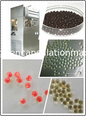 Mesin Kapsul Gel Lembut Pekerjaan Kecil 8 Bola Per Detik Ukuran 2 - 8mm