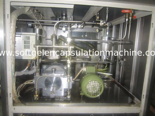 3mm Mini ball Seamless Softgel Machine, Mesin Enkapsulasi Gelatin Dengan Pemotongan Plusant