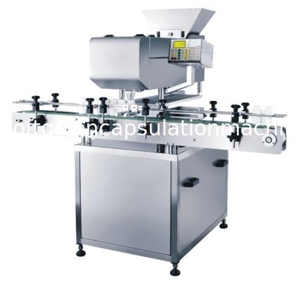 Mesin Penghitung Dan Pengemas Tablet Kapsul Multi Vibration Plate Bottle Filling Automatic