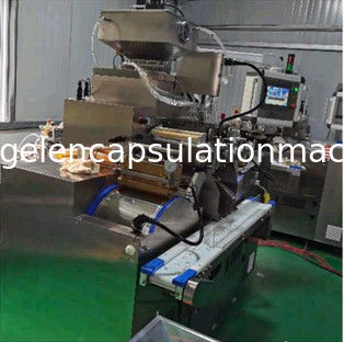 Servo motor otomatis Produksi Kapsul Softgel Berskala Besar Mesin Berbagai Bentuk Kapsul Pengisian Minyak