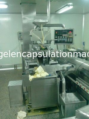 Mesin Kapsul Softgel Minyak Canabis Dengan Roller Minyak Stainless Steel Berpori