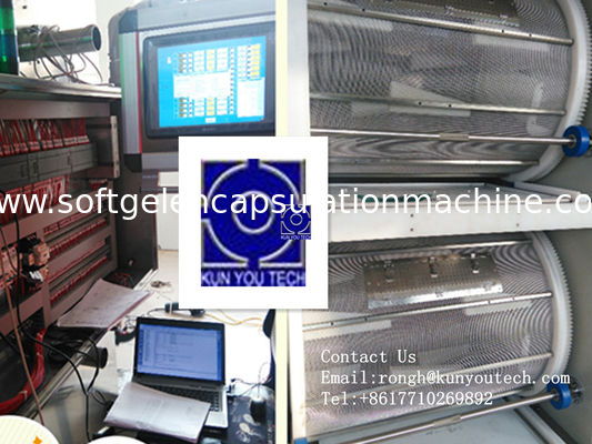 2 Lapisan Pengering Tumbler Dengan Blower Udara Besar dan ukuran besar 900 * 1010