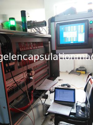 Fluid Bed 2 lapisan softgel Encapsulation Line Tumbler Dryer mesin pengering kapsul