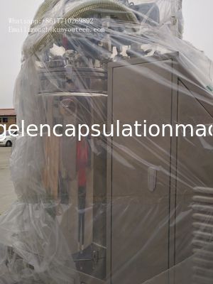 Stainless Steel Softgel Melting Gelatin Color Mixer Dengan Sistem Pengangkat Hidraulik