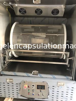 Intellgent Softgel 2 Lapisan Enkapsulasi Tumbler Dryer Dengan Dehumidifier Big Air Blowers