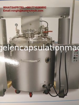 350L Tangki servis Gelatin / tangki penerima gelatin untuk menyimpan gelatin