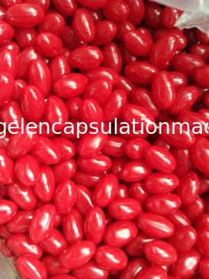 Enkapsulasi Minyak Kelapa Lini Produksi Kapsul Softgel Tipe Didorong Listrik
