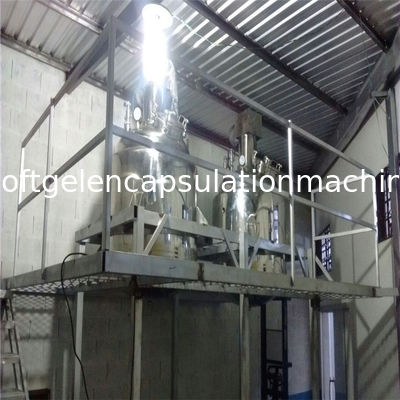 Mesin pengisian minyak enkapsulasi Carrange dan rumput laut Gelatin sayur softgel