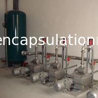 Stainless Steel Softgel Kapsul Gelatin Melting Tank Sistem Pompa Vakum Otomatis