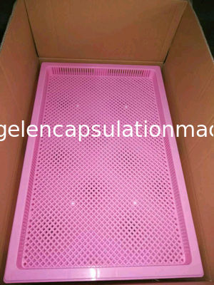 Baki Plastik Stackable Food Grade Ringan / Baki Pendingin 762 * 495 * 55mm