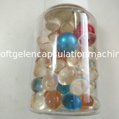 Softgel Oil Capsule Mesin Enkapsulasi Vgel Otomatis Farmasi Dengan Pengering Tumble