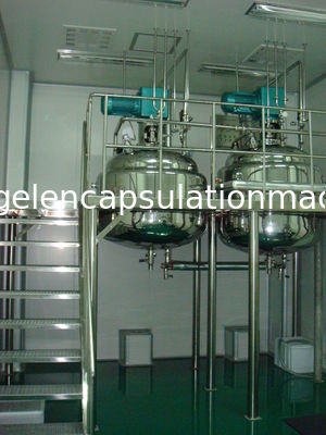 Tangki Peleburan Gelatin 450L Untuk Pembuat Minyak Ikan
