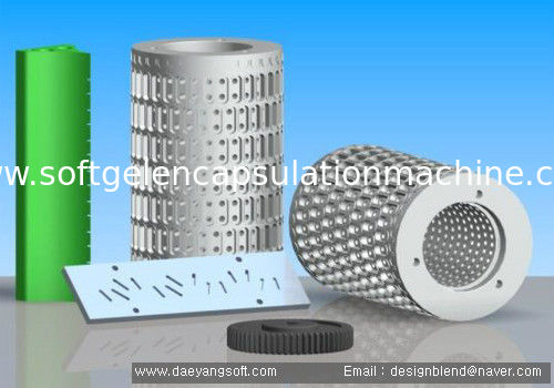 Cetakan Kapsul Besar / Softgel Die Roll Untuk Membuat Bentuk OB / OV Dengan CE