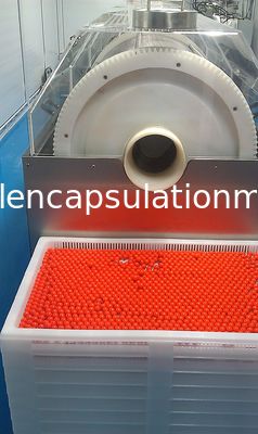 0.32KW softgel kapsul produksi mesin pengering Encapsulation Tumbler Dryer