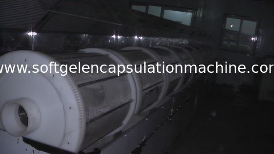 Mesin Enkapsulasi Vgel Otomatis 0.75kw Dengan mesin pengering Tumble dengan 2 kipas pengering