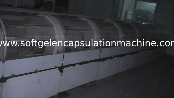 Mesin Enkapsulasi Vgel Otomatis 0.75kw Dengan mesin pengering Tumble dengan 2 kipas pengering