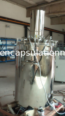 7.5kw Softgel / Paintball Gelatin Melting Tank Dengan Water Bath Dipanaskan