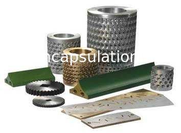 Aluminium Alloy Soft Capsule Mould / Die Roll untuk produksi kapsul painball dan softgel