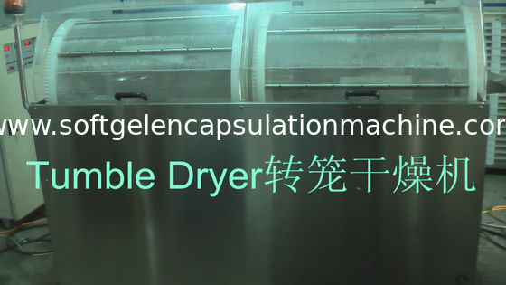 TD -3 intelligent softgel Encapsulation Tumbler Dryer untuk membentuk pengeringan dan pemolesan