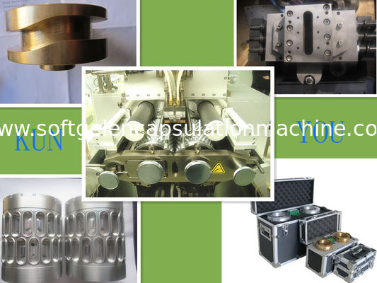 50000pc / H Liquid Filling Soft Gelatin Encapsulation Machine 103 X 172mm