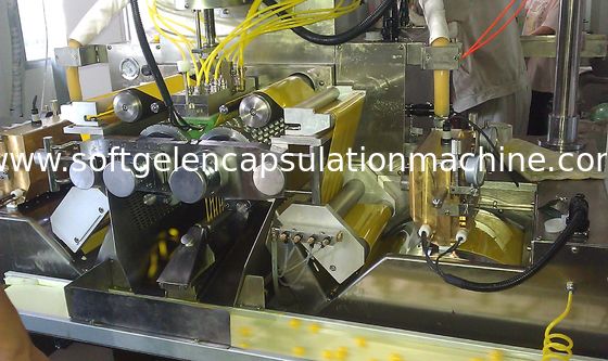 Kontrol PLC Cosmatic menggunakan sampo Softgel capsule Encapsulation Machine dengan berbagai bentuk