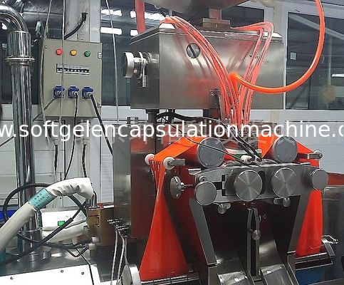 Mesin Kapsul Softgel Minyak Canabis Dengan Roller Minyak Stainless Steel Berpori
