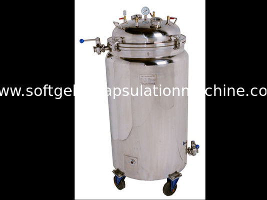 Tangki Pencampur Stainless Steel 500L 304 SUS Untuk Cairan / Obat