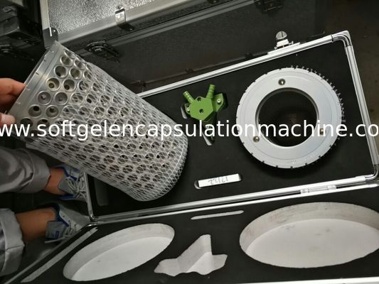 Mesin Enkapsulasi Vgel Otomatis Stainless Steel Untuk Kapsul Vitamin / Ikan Oi
