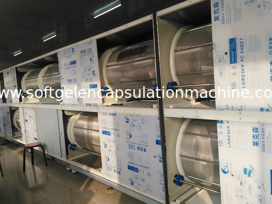 2 Lapisan Pengering Tumbler Dengan Blower Udara Besar dan ukuran besar 900 * 1010
