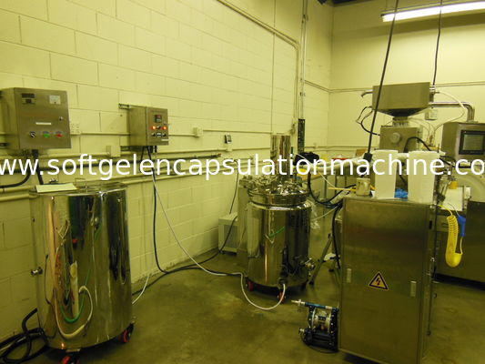 Mesin Kapsul Gel Lembut Laboratorium Listrik 3 Kw Dengan Kontrol PLC