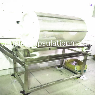 4 - 12Kw Power Softgel Capsule Machine Untuk Minyak Ikan / Vitamin Garansi 1 Tahun