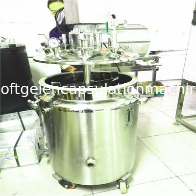 Mesin Pembuat Kapsul Lunak S610 Dengan Peralatan Peleburan / Pengeringan Gelatin