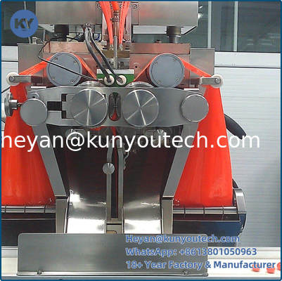 304/316L Stainless Steel Soft Capsule Making Machine dengan 43470 Kapsul/Jam Output dan 0-5rpm Kecepatan yang disesuaikan