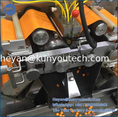 304/316L Stainless Steel Soft Capsule Making Machine dengan 43470 Kapsul/Jam Output dan 0-5rpm Kecepatan yang disesuaikan