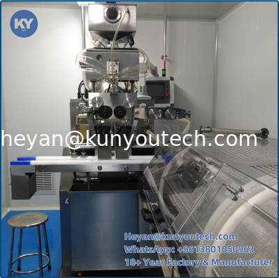 7 Inch 13 Kw 220V / 380V PLC Control Softgel Encapsulation Machine untuk aplikasi medis