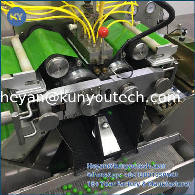 Mesin pengisian Enkapsulasi Paintball Makanan Otomatis / Farmasi dengan cetakan Die Roll 6 