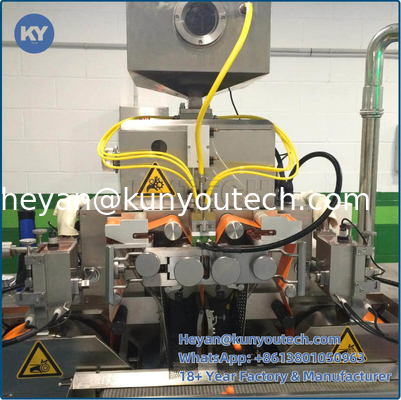 Mesin Enkapsulasi Paintball Softgel yang akurat 7000-30000 pcs / jam