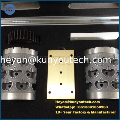 Softgel Die Roll 10 inci Cetakan Kapsul Besar Untuk Membuat Bentuk OB / OV Dengan CE