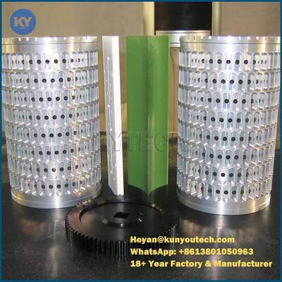 Aluminium Alloy Soft Capsule Mould Die Roll Untuk Produksi Kapsul Painball / Softgel