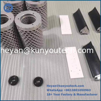 Softgel Die Roll 10 inci Cetakan Kapsul Besar Untuk Membuat Bentuk OB / OV Dengan CE